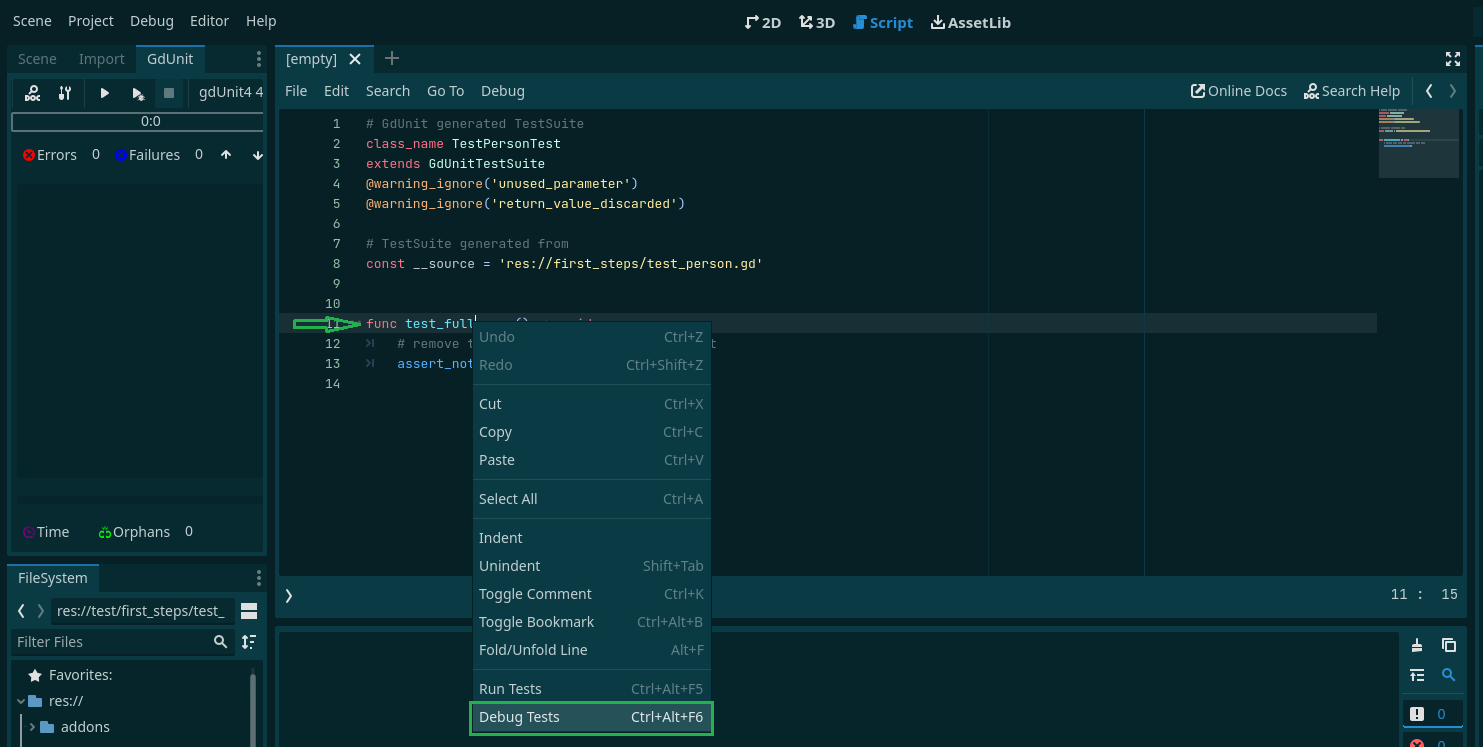 run-selected-test-case