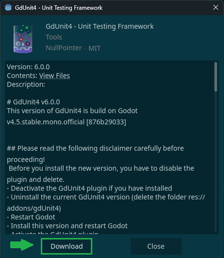 activate-gdunit-step0